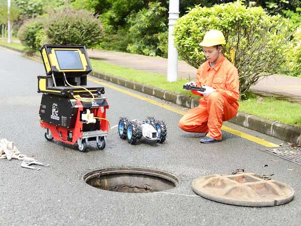 水磨沟管道机器人检测